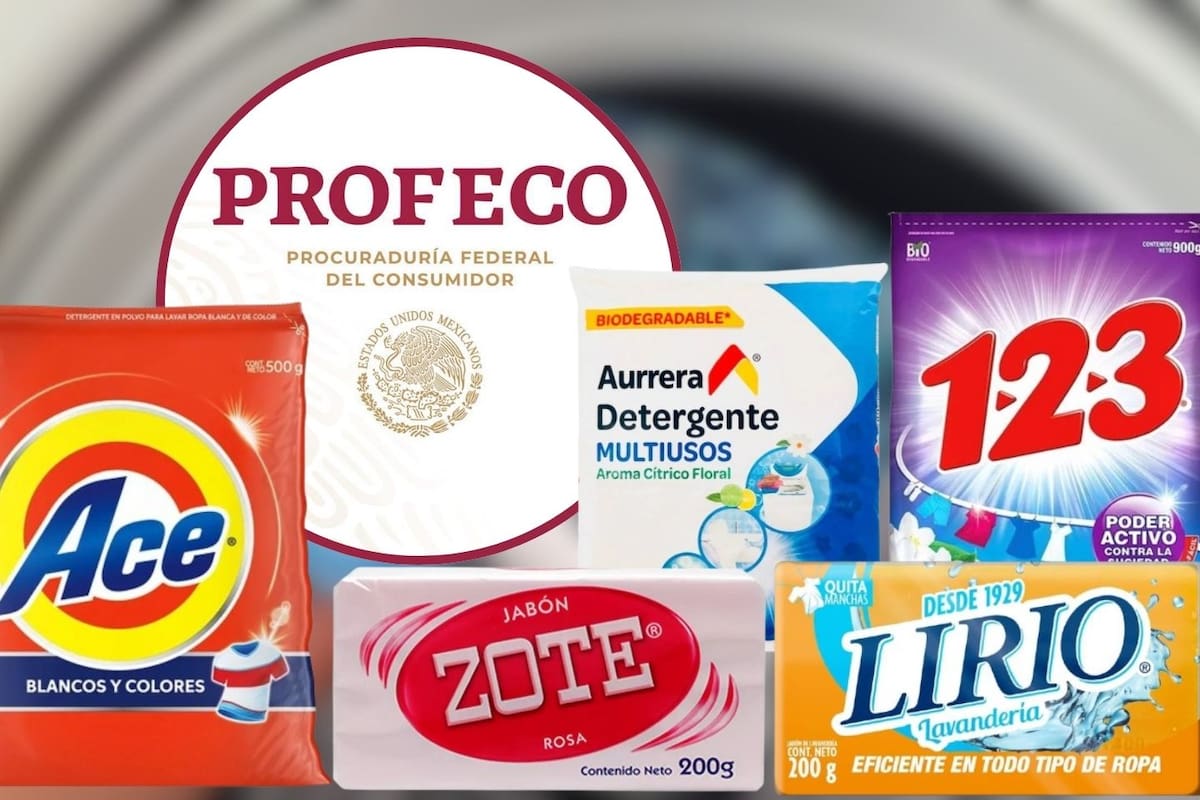 Profeco analiza jabones para lavar ropa y los más económicos, como jabón Aurrera y jabón Lirio, son los que complen con los estándares de calidad más altos, además de no tener demasiados “agentes sintéticos” en su fórmula