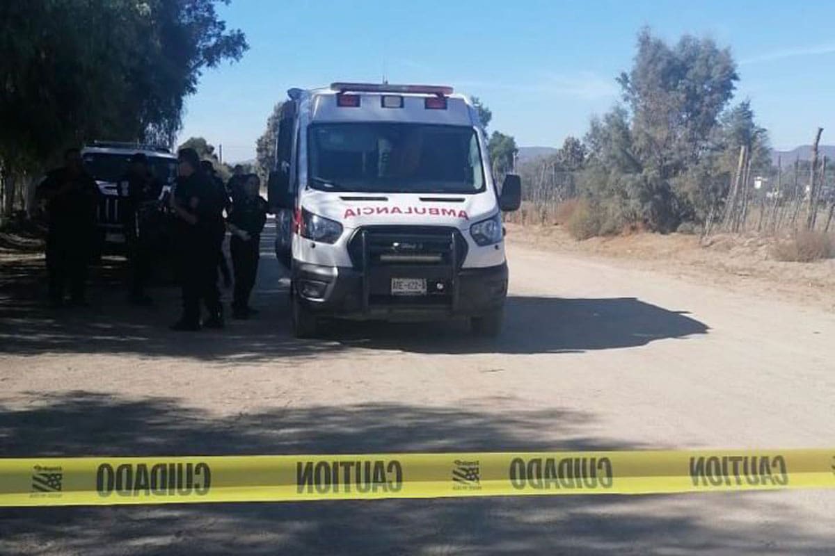 Asesinan a dos personas en Valle de Guadalupe