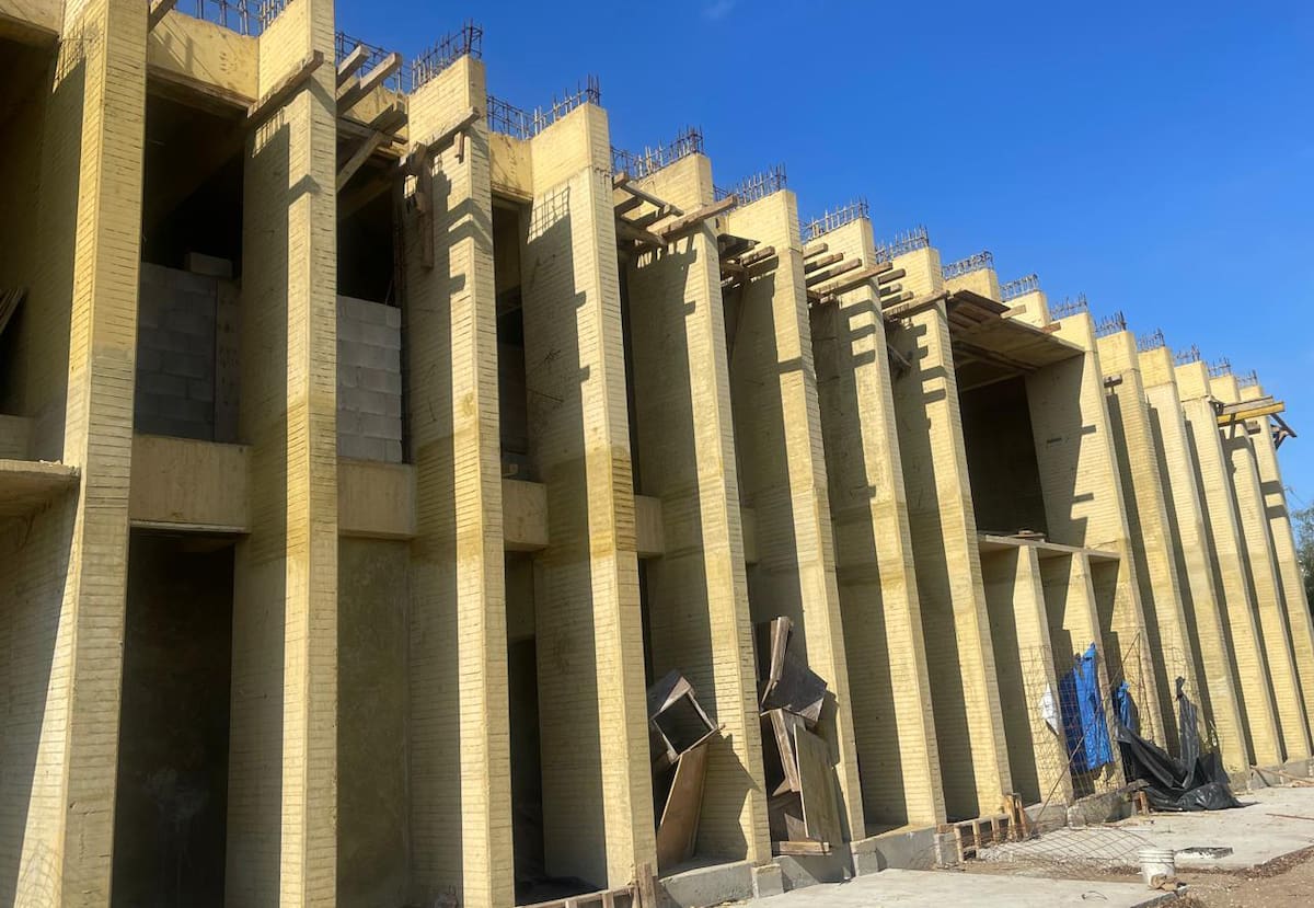 Las obras tienen un año de retraso.