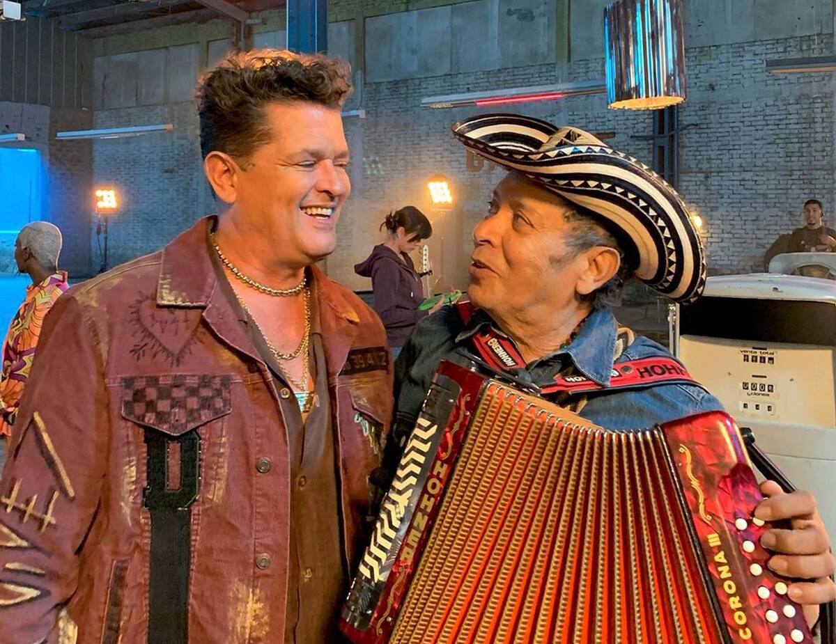 Carlos Vives siempre recordará a su compañero Egidio Cuadrado.