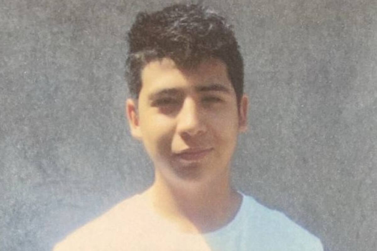 Se busca a Christian Giovanni Pérez Sánchez de 15 años
