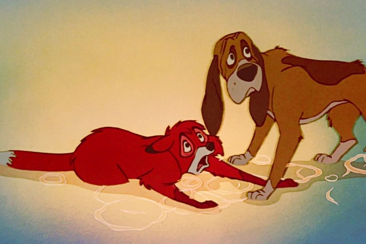 “El Zorro y el Sabueso”: Este es el oscuro final original que Disney tuvo que censurar