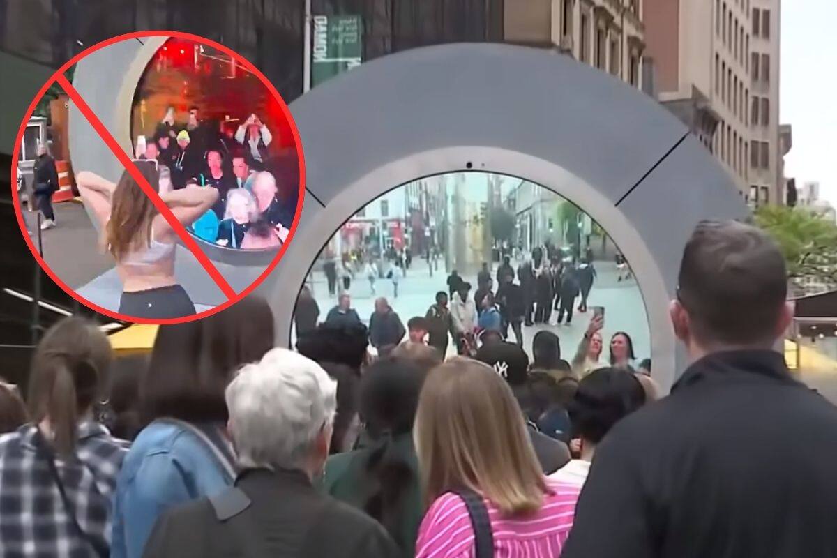 Cierran portal entre Dublín y Nueva York por caos y anarquía del público