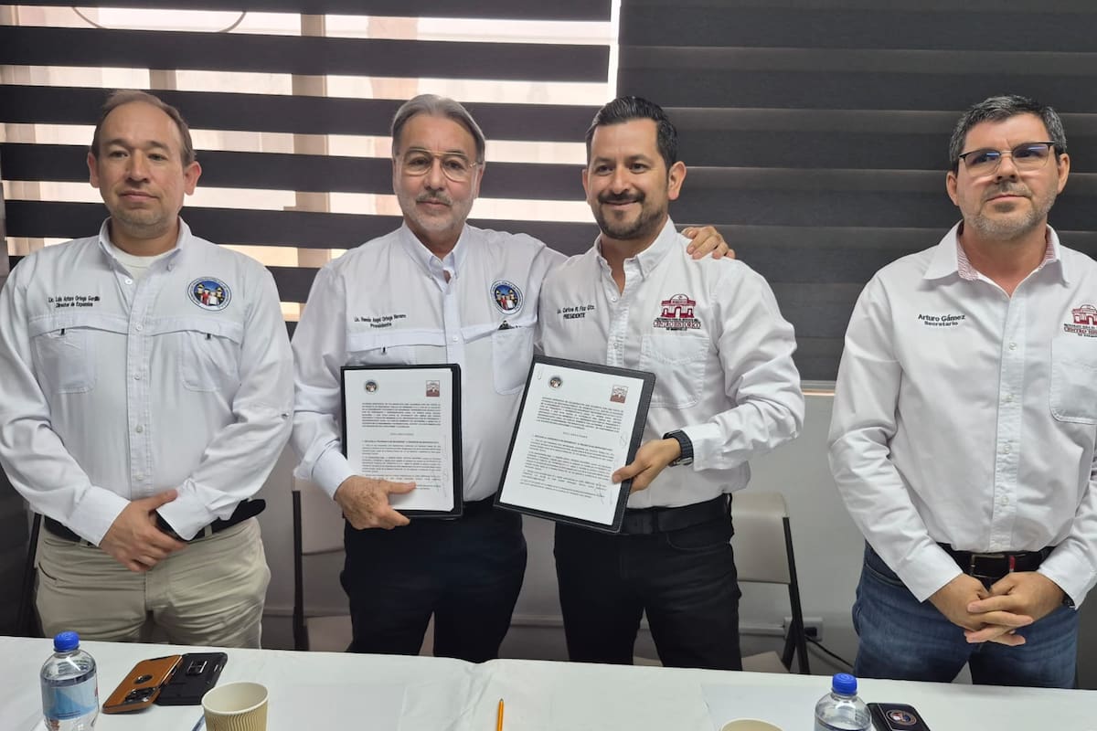 Patronatos de Hermosillo firman convenio para impulsar comercios del Centro y apoyar a policías