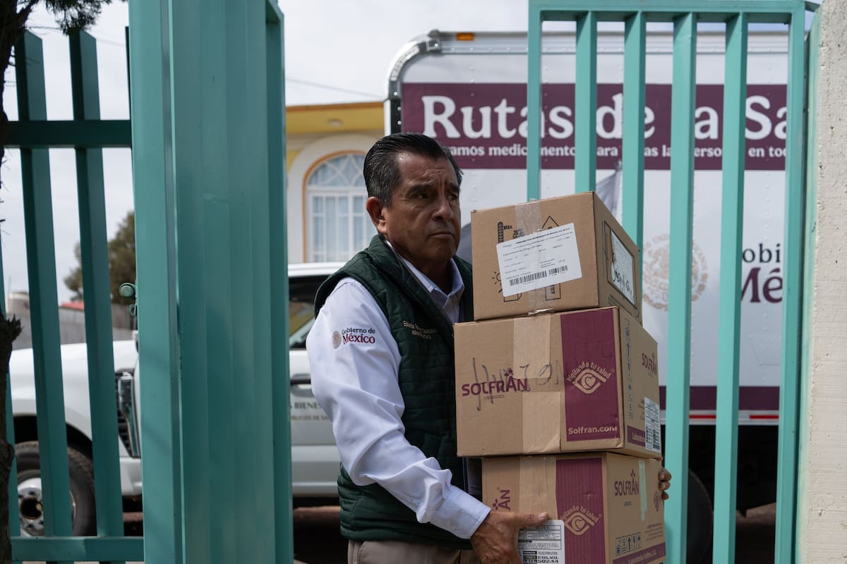 IMSS Bienestar concluye entrega de más de 10 mil kits de medicamentos para más de 8 mil centros de salud