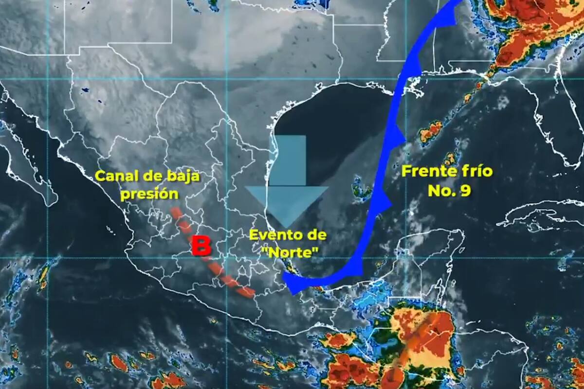 Frente frío: Pronostican nevadas y temperaturas de hasta -10 grados para varios estados