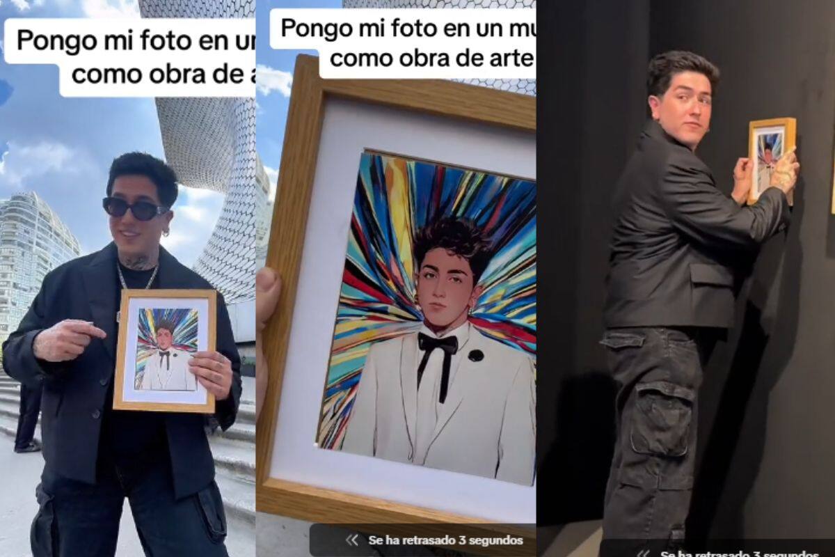 Influencer pone su fotografía en una galería de arte y se vuelve viral