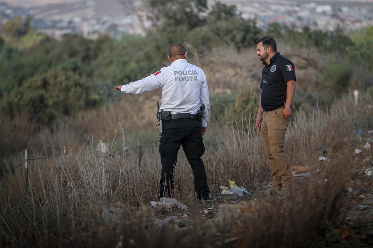 El accidente ocurrió a la altura del retorno del Instituto de Movilidad Sustentable de Baja California (IMOS), en dirección hacia Playas de Rosarito. Foto: Cortesía / Border Zoom