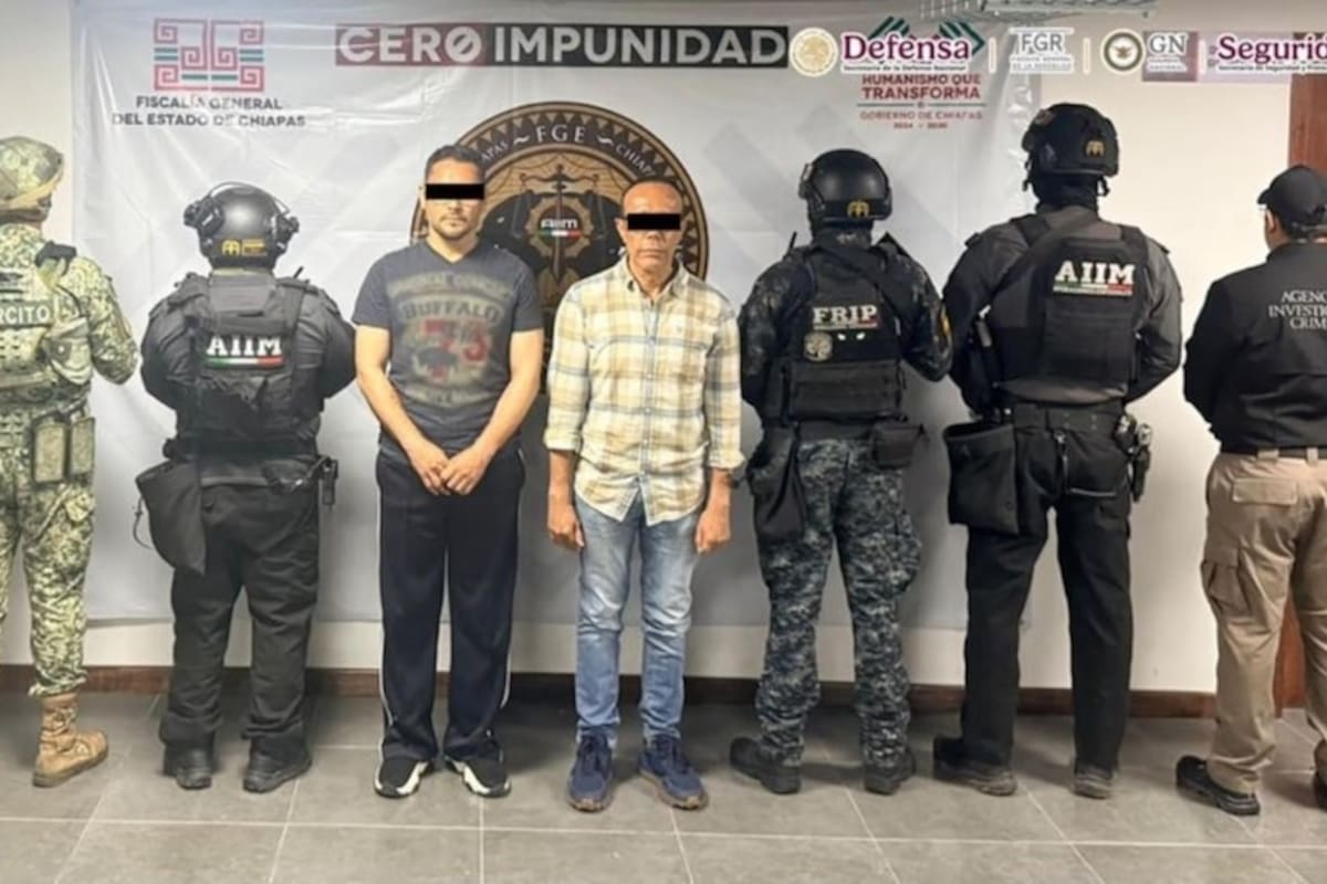 Detienen al alcalde y exalcalde de Suchiapa, Chiapas, durante Operación Enjambre; suman 21 capturados por investigación de corrupción