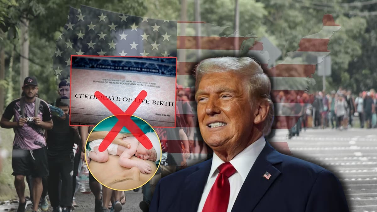 Donald Trump, presidente electo de Estados Unidos, confirmó que durante su mandato buscará deportar a todos los inmigrantes indocumentados y poner fin a la ciudadanía por nacimiento. Foto: Especial