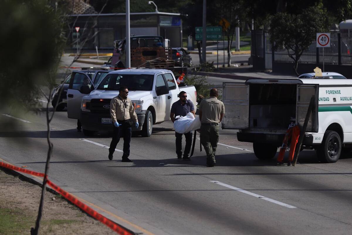 Fallece hombre atropellado en Vía Rápida Poniente de Tijuana