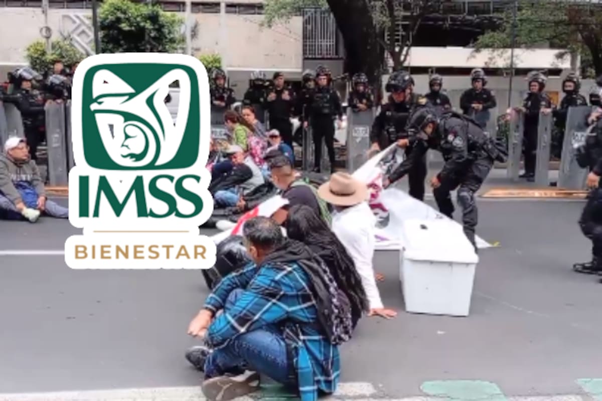 Marchas y huelga de hambre de trabajadores del IMSS Bienestar por falta de insumos y pagos pendientes