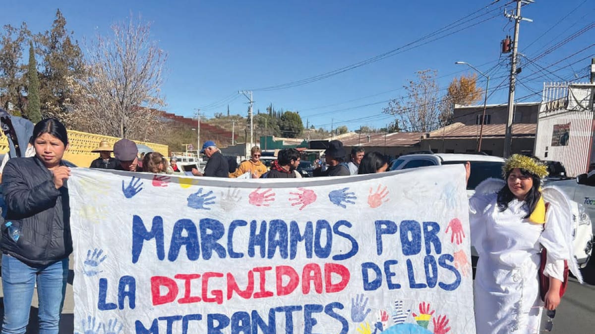 Peregrinación migrante recorrerá Nogales para generar conciencia sobre la crisis migratoria