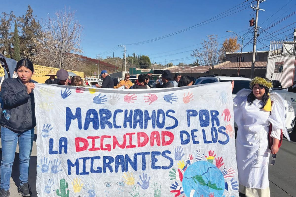 Peregrinación migrante recorrerá Nogales para generar conciencia sobre la crisis migratoria