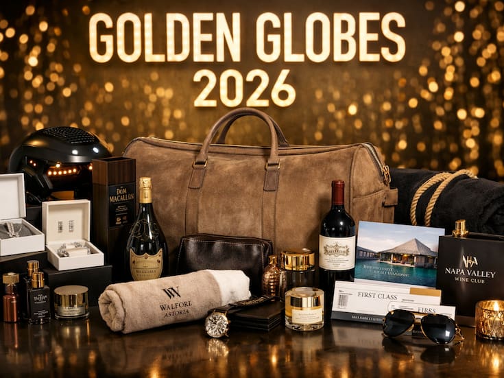 Los Globos de Oro 2026: ¿Qué contienen las swag bags millonarias que reciben ganadores y presentadores?