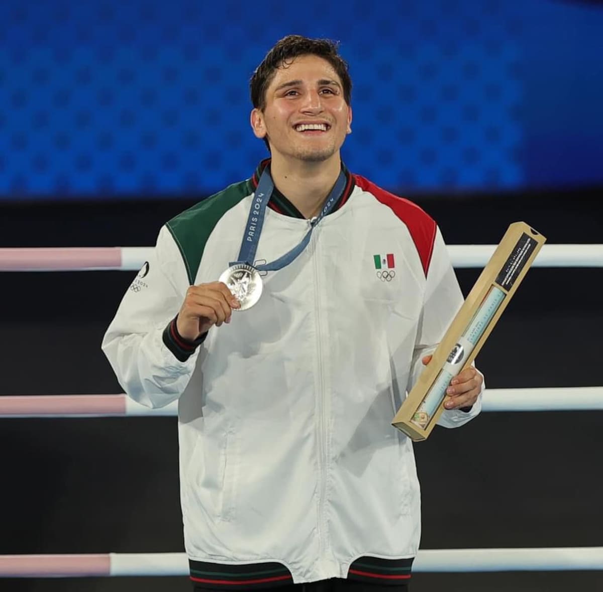 Marco Verde le dio la medalla de plata en boxeo varonil a México en París 2024 (Foto: Archivo GH)