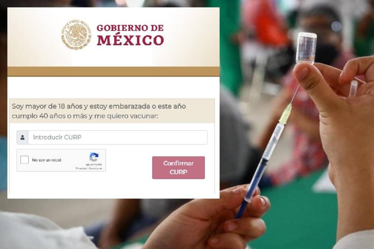 Abren registro para vacunación de personas de 40 años a 49 años