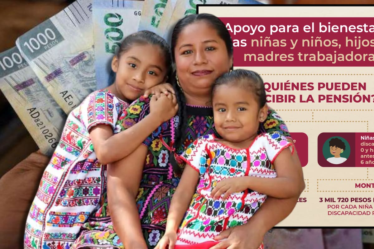 Pensión para Madres Trabajadoras: Requisitos para recibir hasta 3,720 pesos bimestrales