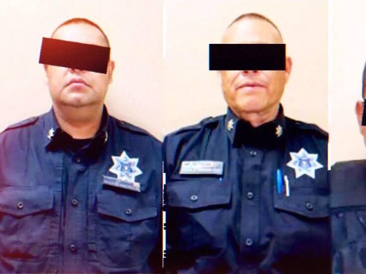 Policías de Rosarito detenidos no tienen casos en Sindicatura