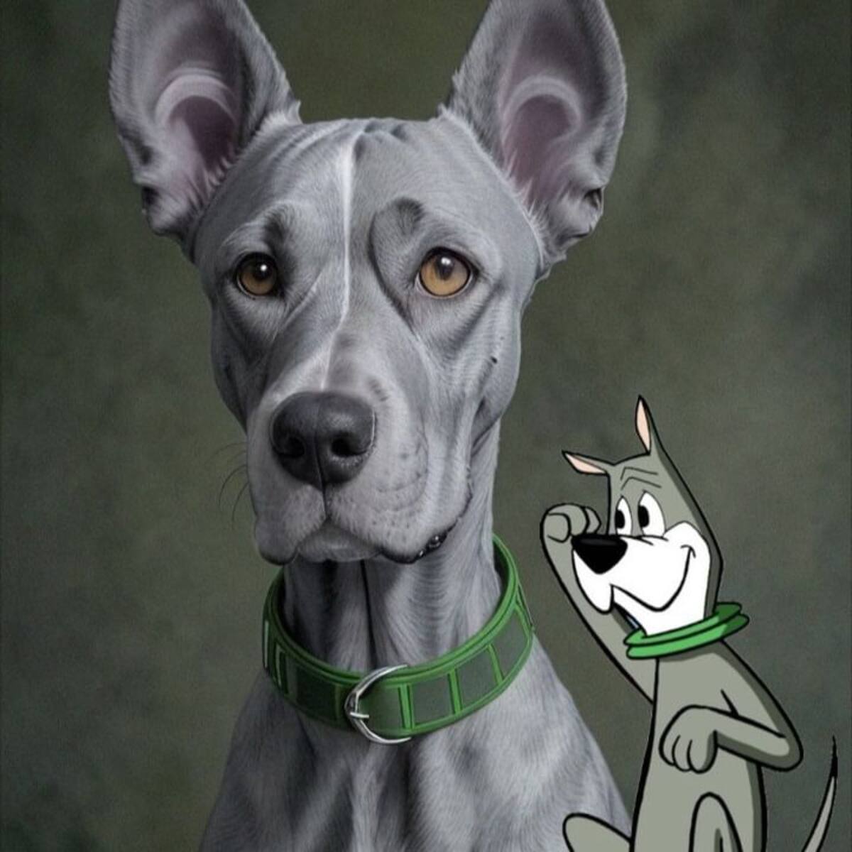 Así se vería Astro de Los Supersónicos en la vida real según la IA de Midjourney