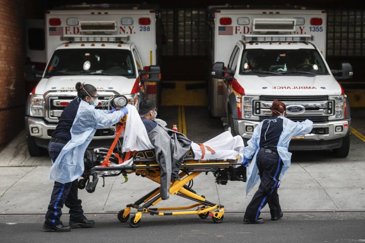 Nueva York: 33% de enfermos de COVID-19 es conectado a un respirador