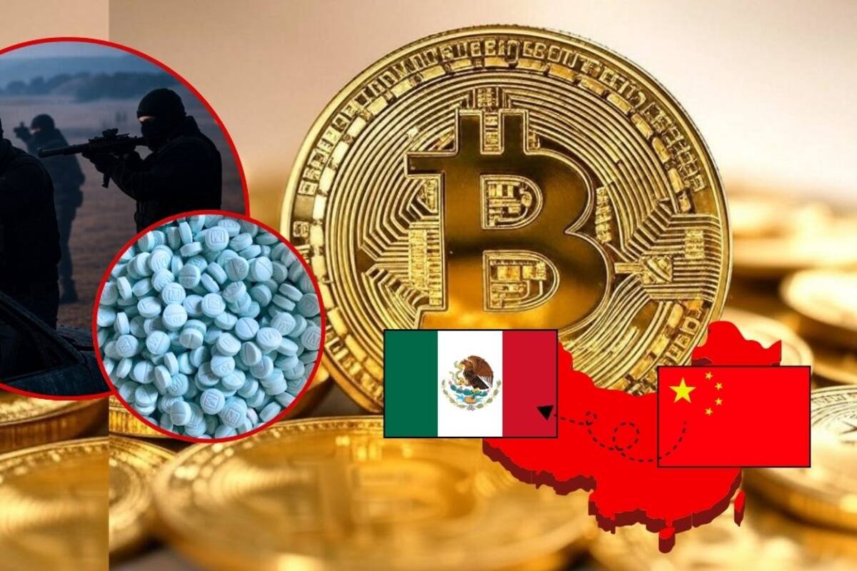 Cártel de Sinaloa y CJNG estarían utilizando criptomonedas para fabricar fentanilo comprando precursores químicos en China: revela informe