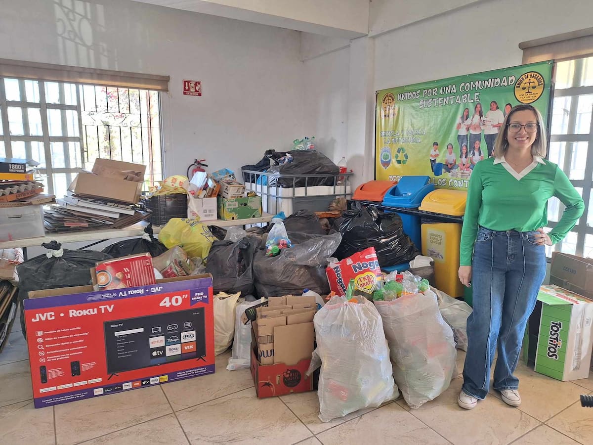 La Unión de Usuarios Hermosillo y Cultura Verde trabajan en conjunto para reciclar. | Banco digital GH