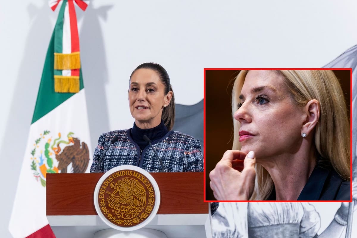 Sheinbaum responde a Pam Bondi: “No está muy informada”, México está por cerrar acuerdo de seguridad con EEUU