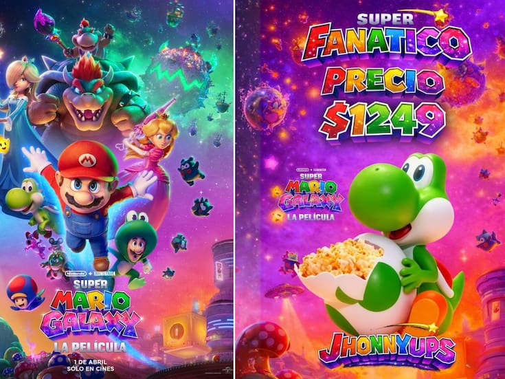 Cinépolis lanza palomera coleccionable de Yoshi y un menú especial por el estreno de ‘Super Mario Galaxy’ en México: qué incluye el combo, cuánto costará y los cines donde podrá conseguirse