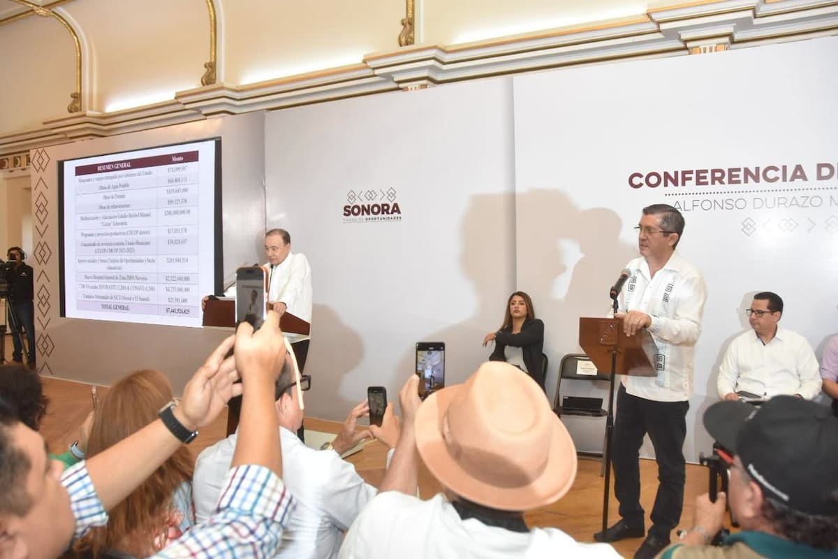 Las autoridades estatales señalaron que los recursos buscan atender rezagos históricos y fortalecer el desarrollo de las familias navojoenses FOTO: ESPECIAL