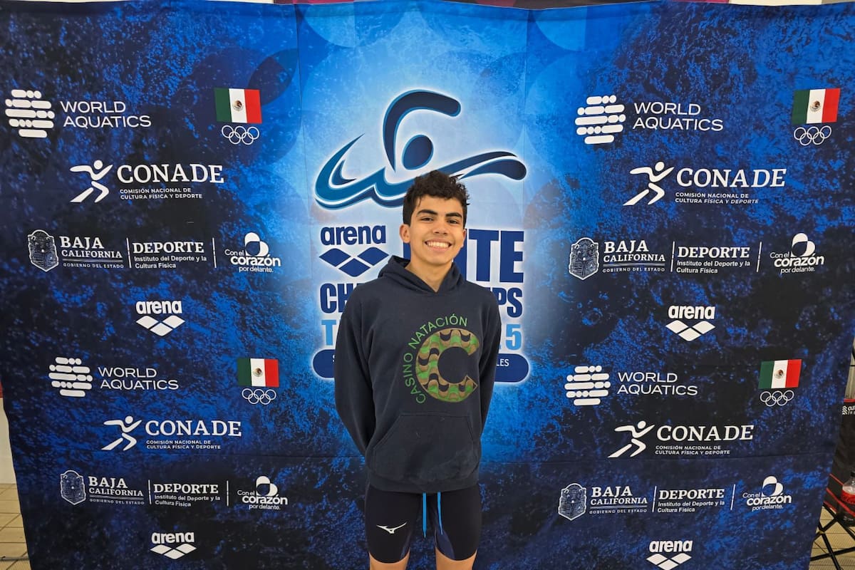 Nadador cachanilla estará en Colombia