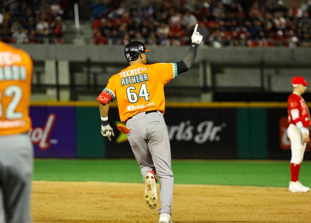 El alemán Aaron Altherr fue uno de los jugadores clave en el campeonato de los Naranjeros en la temporada anterior.