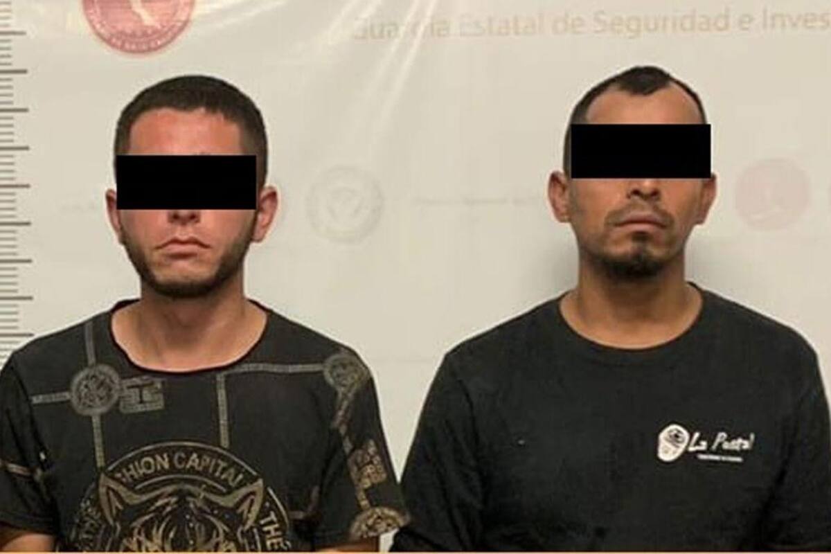 FGE detiene a dos hombres en Tijuana con un fusil y una escopeta