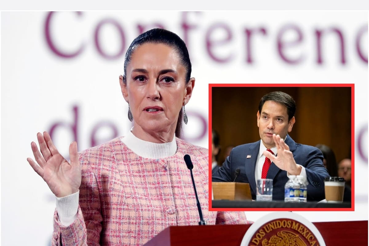 Sheinbaum responde a Marco Rubio sobre colaboración de EU contra los cárteles: “Es una buena noticia”