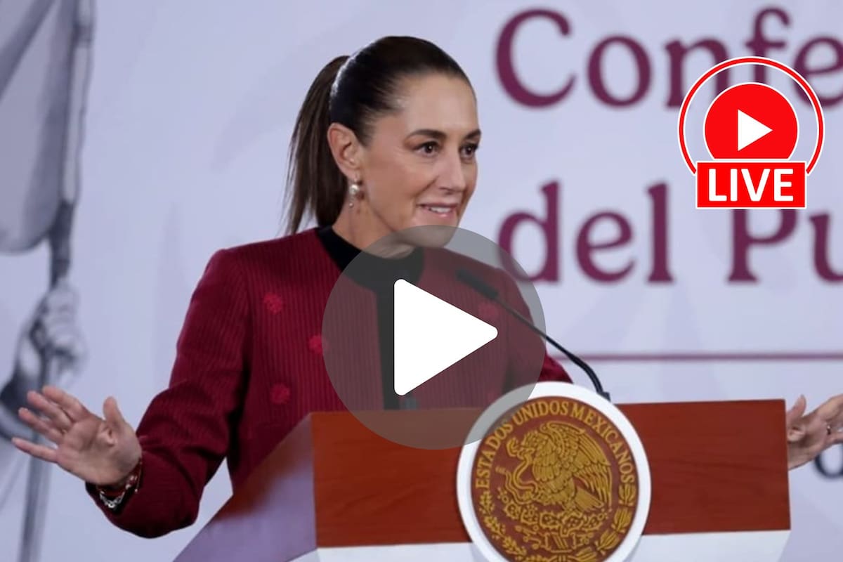 Sigue aquí la conferencia mañanera de Claudia Sheinbaum en vivo de este 10 de diciembre