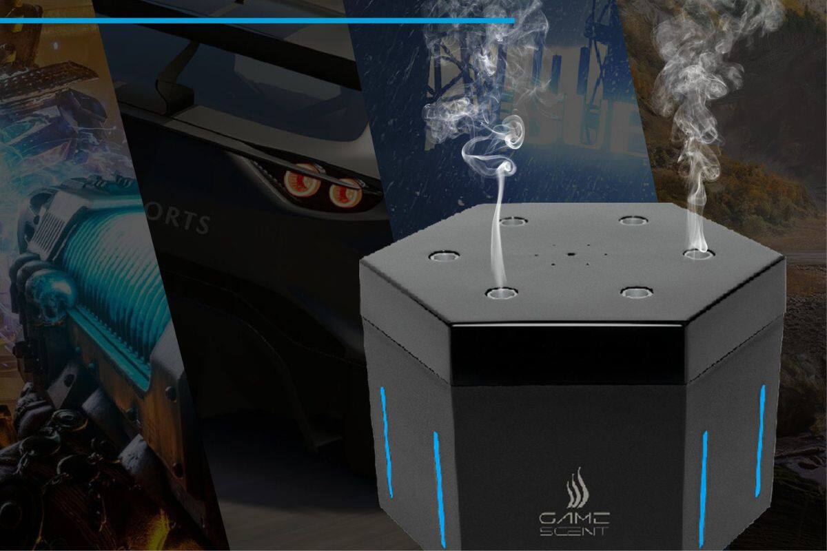 GameScent: el dispositivo que te hace oler lo que ves en los videojuegos