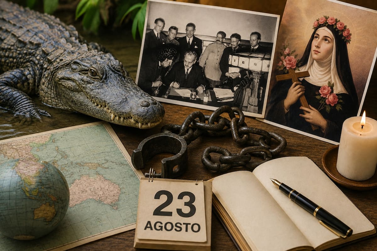 Qué se celebra el 23 de agosto: efemérides de hoy en México y el mundo