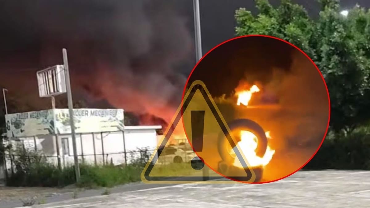 Violencia en Reynosa ya se extiende a Nuevo León tras operativo contra objetivo prioritario; reportan quema de neumáticos, ponchallantas y detonaciones mientras bloquean rutas hacia la frontera