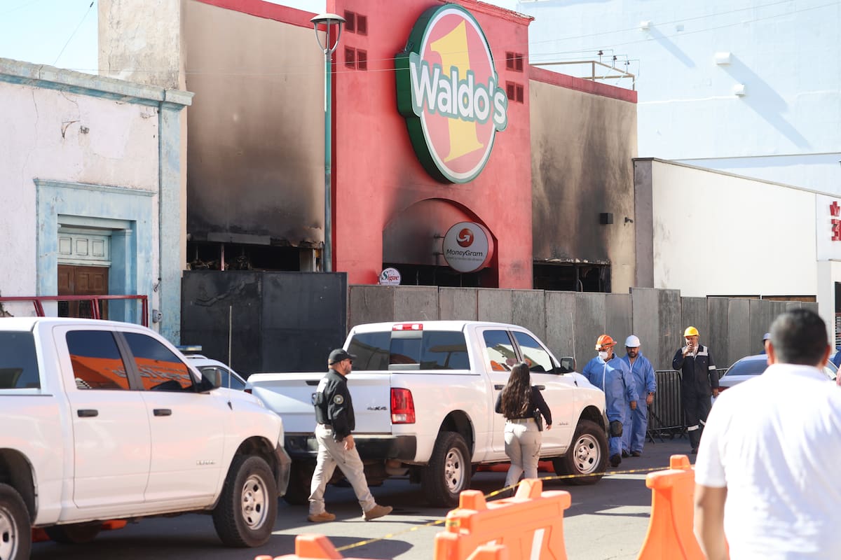 Realizarán audiencia hoy por el caso del incendio en Waldo’s de Hermosillo; hay 7 detenidos