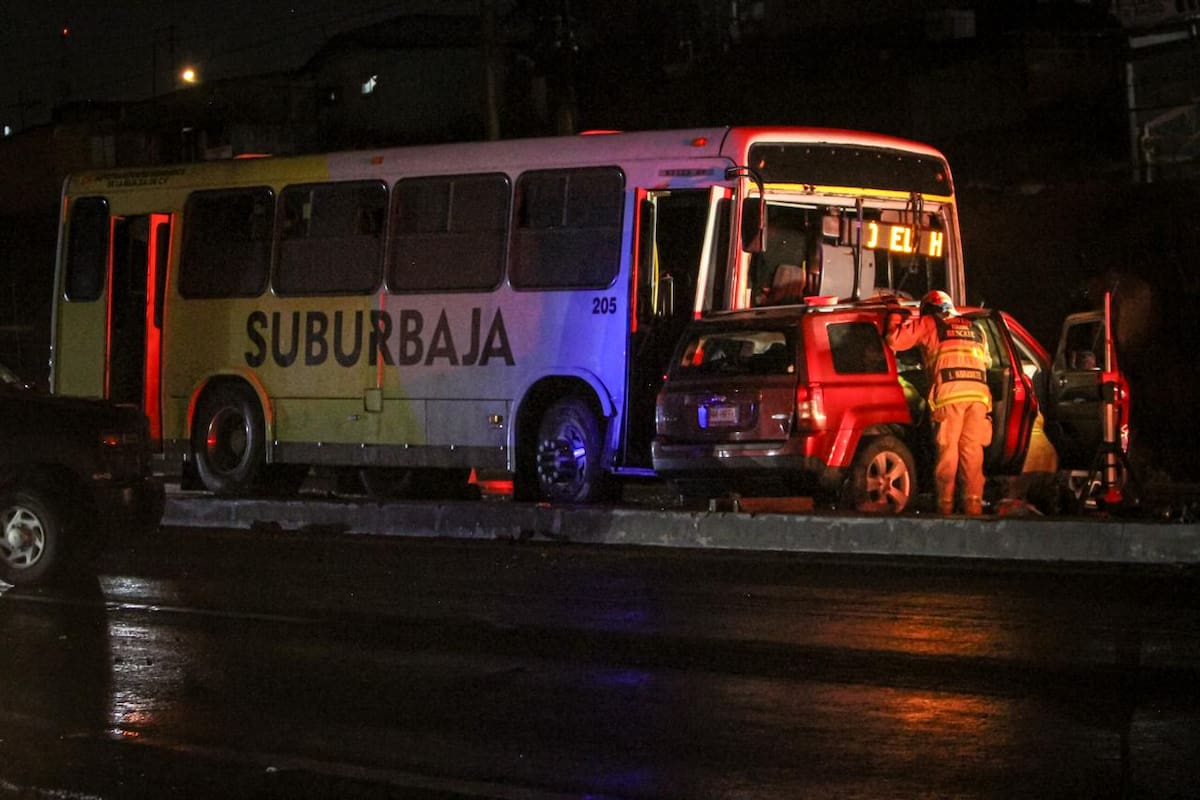 Accidente en la carretera Tijuana-Tecate deja un muerto y varios heridos