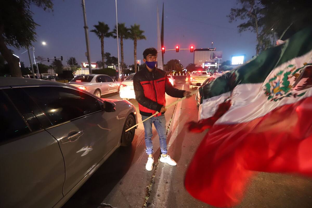 Vendedores de banderas