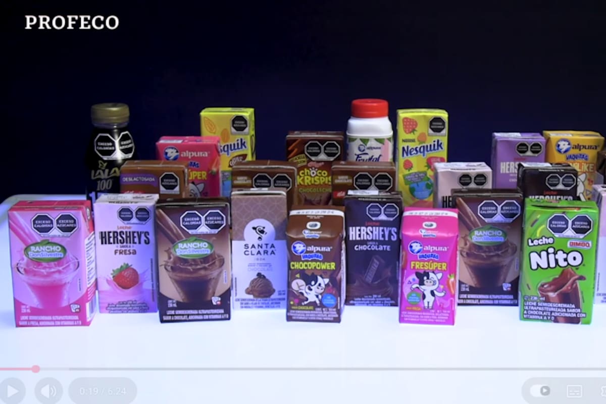 Profeco revela las leches saborizadas con menos grasa en México y advierte diferencias en azúcares y uso de grasa vegetal en productos infantiles