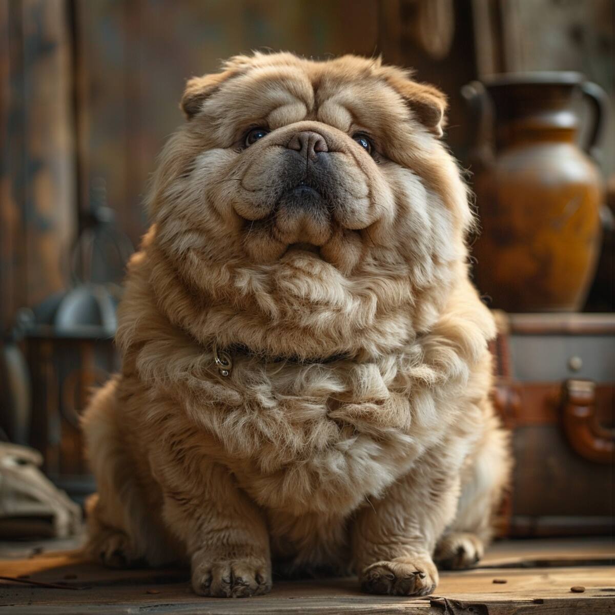 Perro con sobrepeso según la Inteligencia Artificial