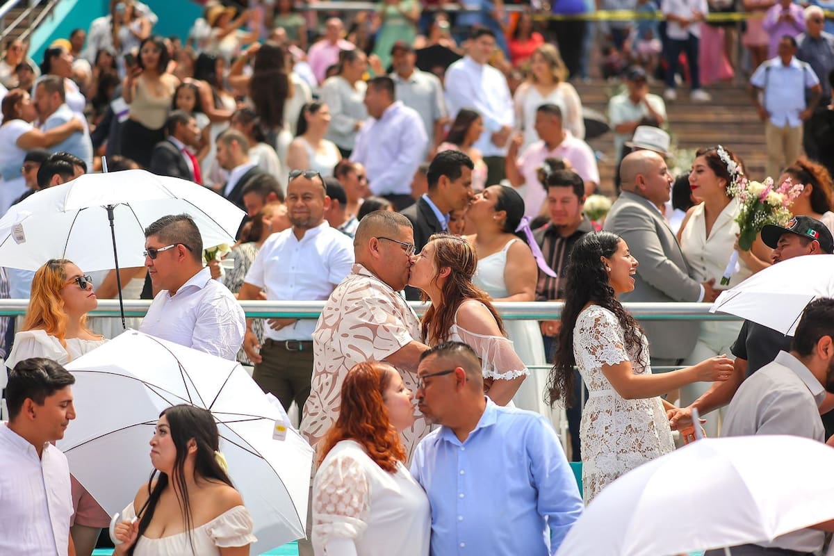 Más de mil 800 parejas participarán en matrimonios colectivos este San Valentín en Tijuana