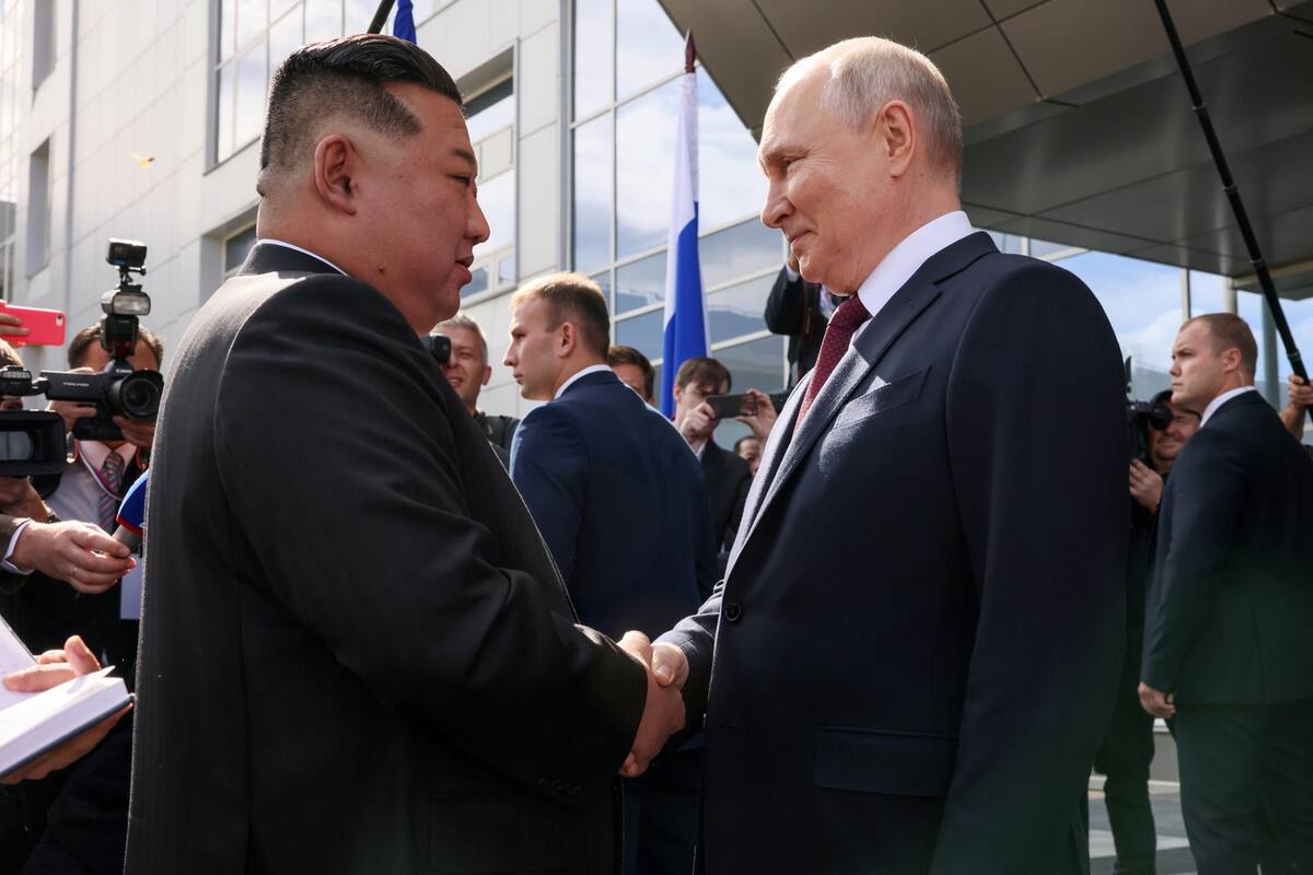 Así recibieron a Putin en Pionyang después de 24 años de su última visita a Corea del Norte