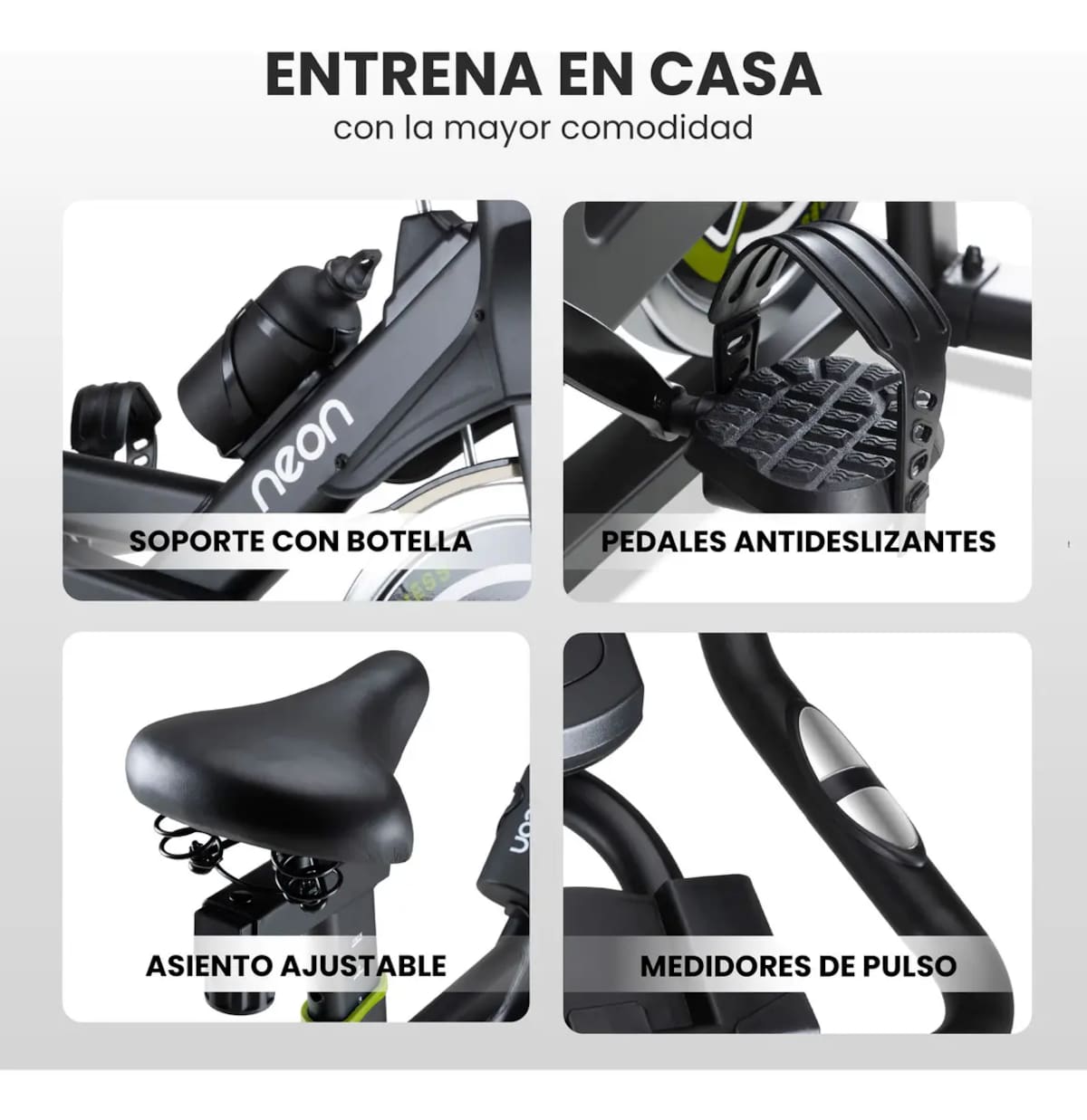 La bicicleta estática Spinning Pro NEON | Mercado Libre