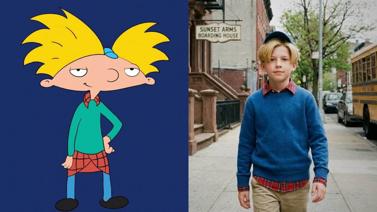 Arnold como niño real. Foto: Nickelodeon/IA