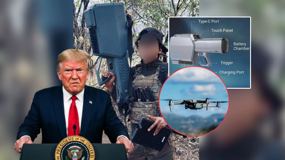 Descubren dispositivo antidrones entre cárteles mexicanos mientras Estados Unidos insiste en combatirlos con militares en México. | x @Furia_Tinta