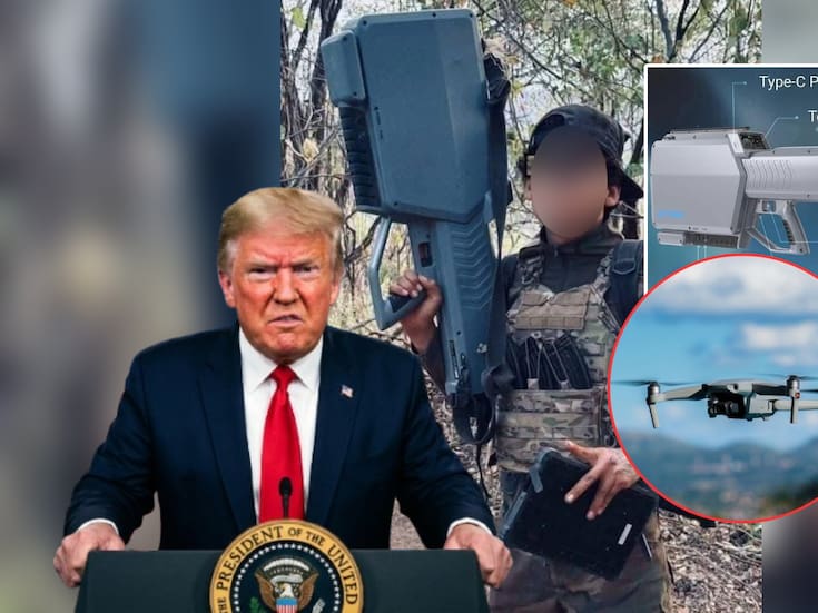 Mientras Estados Unidos busca combatir al narco en México captan a sicario con dispositivo antidrones usados por el Ejército Mexicano