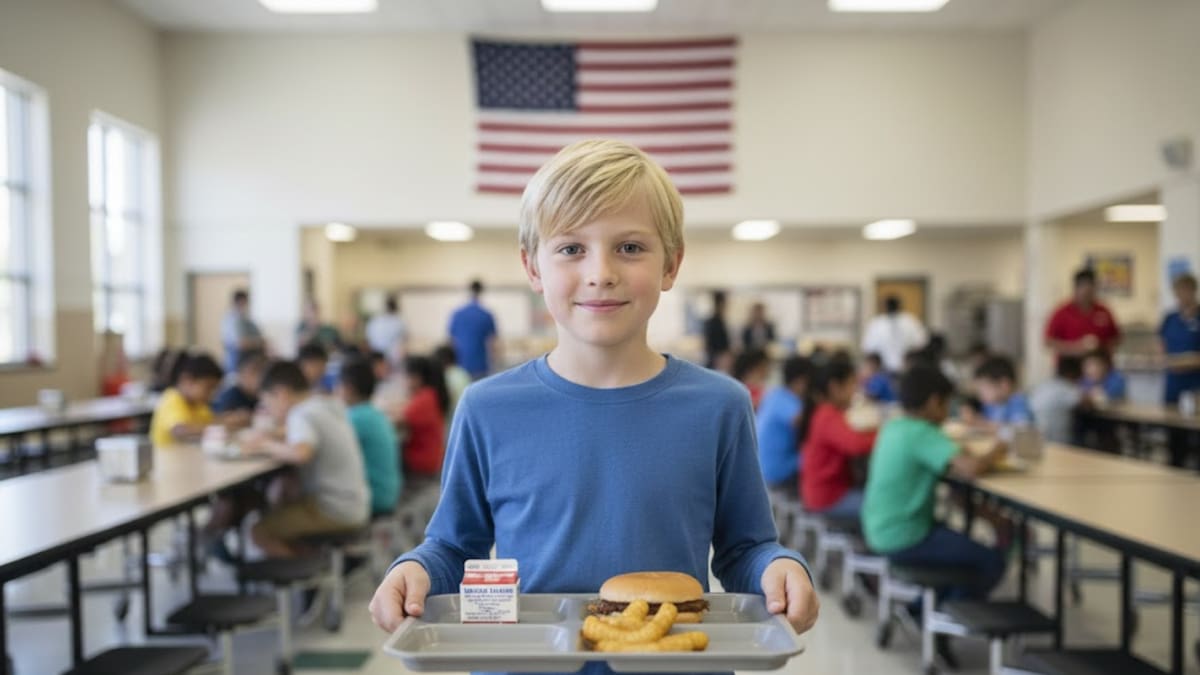 Mientras en México los desayunos del DIF llegaban a menos del 20% de los alumnos, en Estados Unidos millones de estudiantes reciben alimentos completos todos los días en la escuela